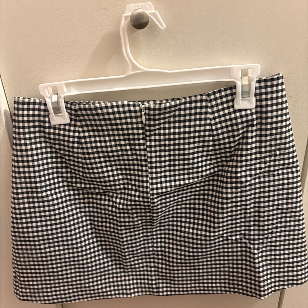 Urban outfitters plaid mini skirt with pockets